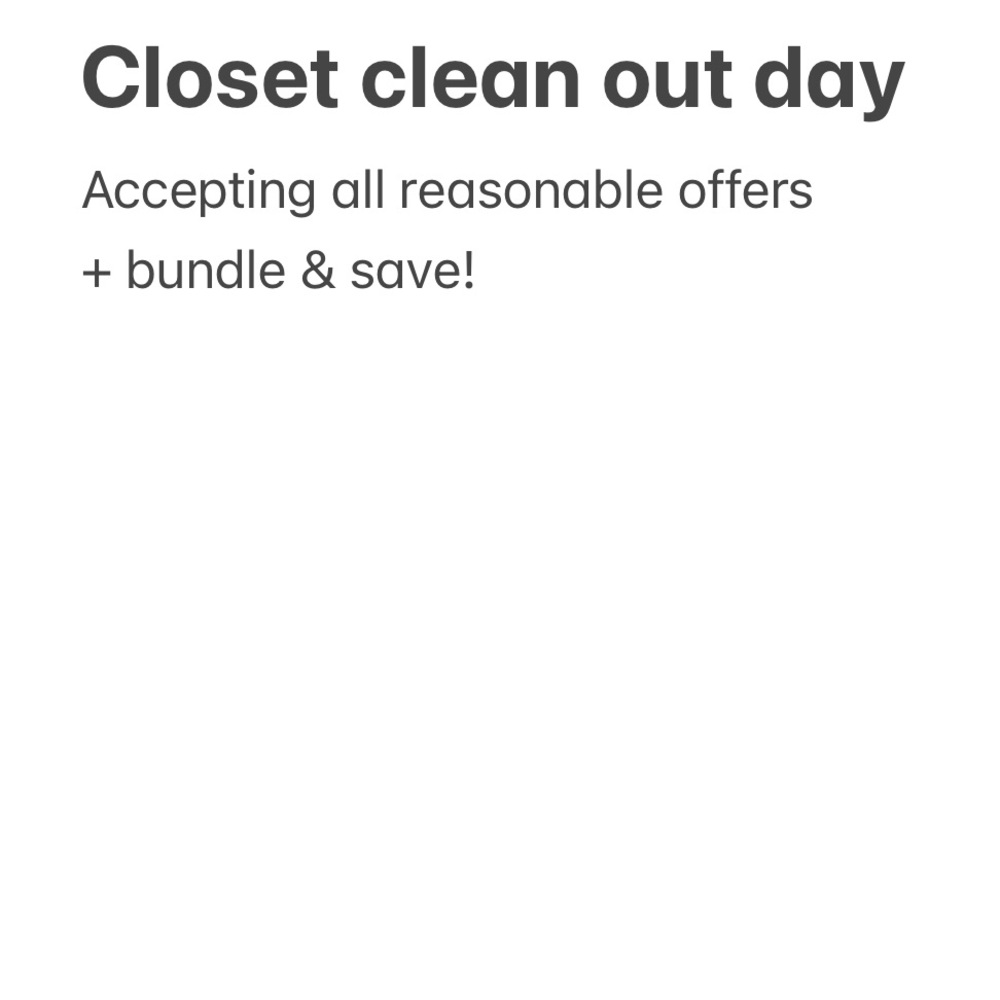 Make offers!